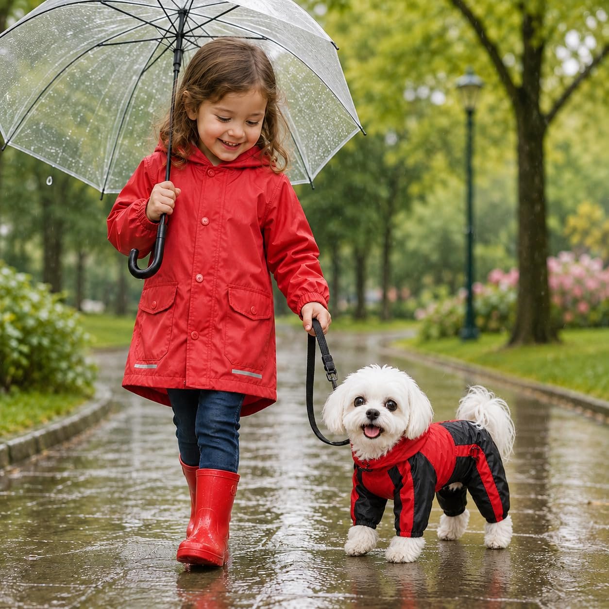 Red Black Raincoats